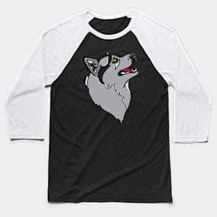 Howling Husky Baseball T-Shirt